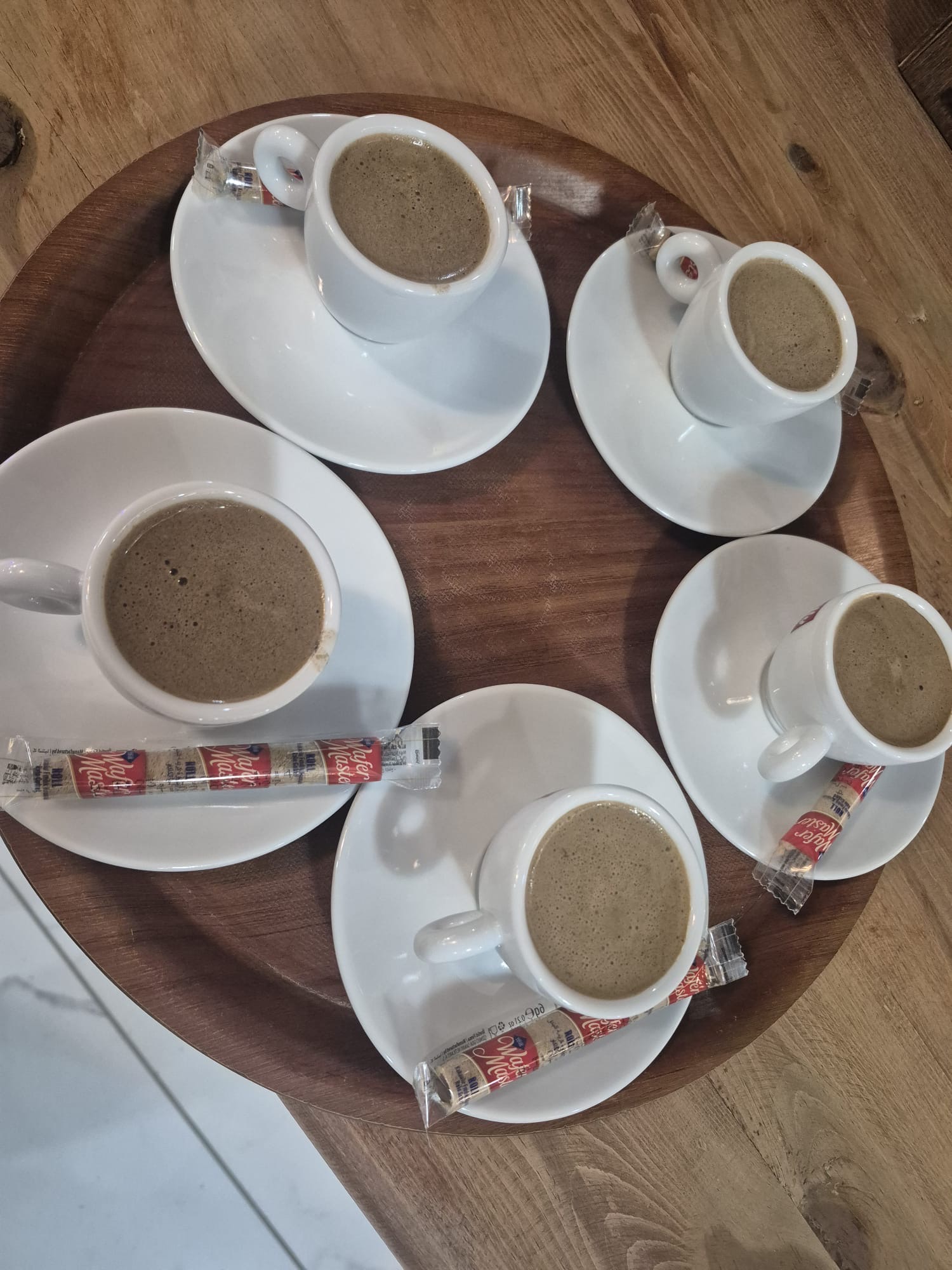 Fincanda kahve sunumları