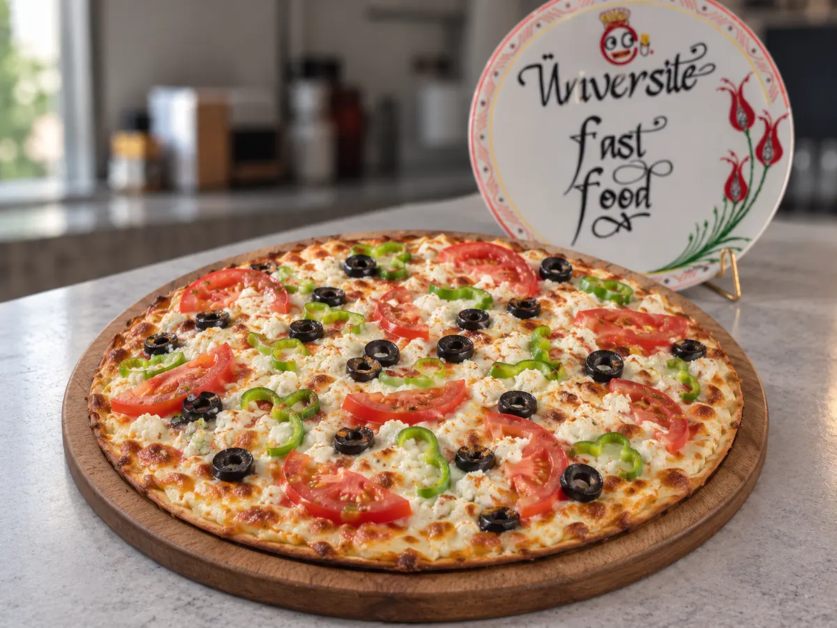 Beyaz Peynirli Pizza